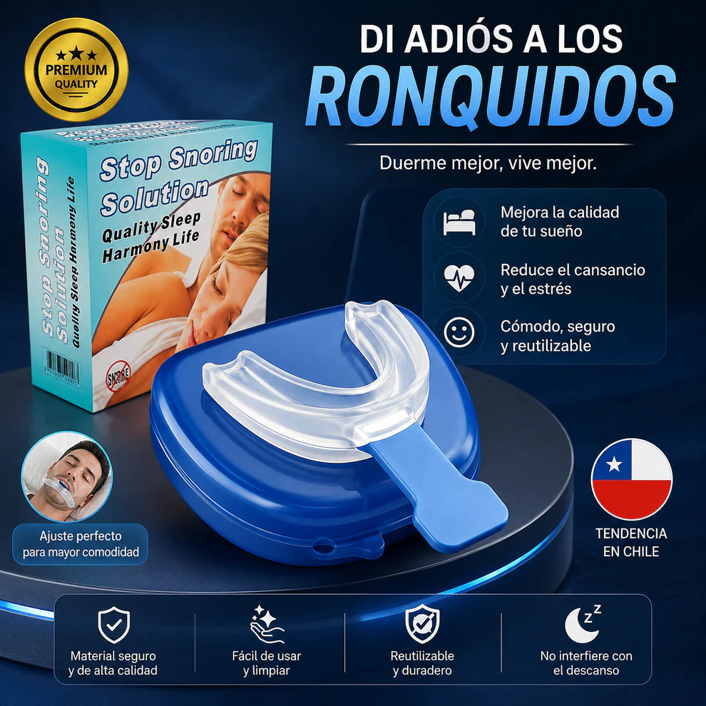 Placa Anti bruxismo Apnea y ronquido