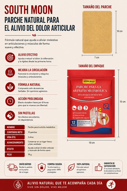 Parches para Artritis